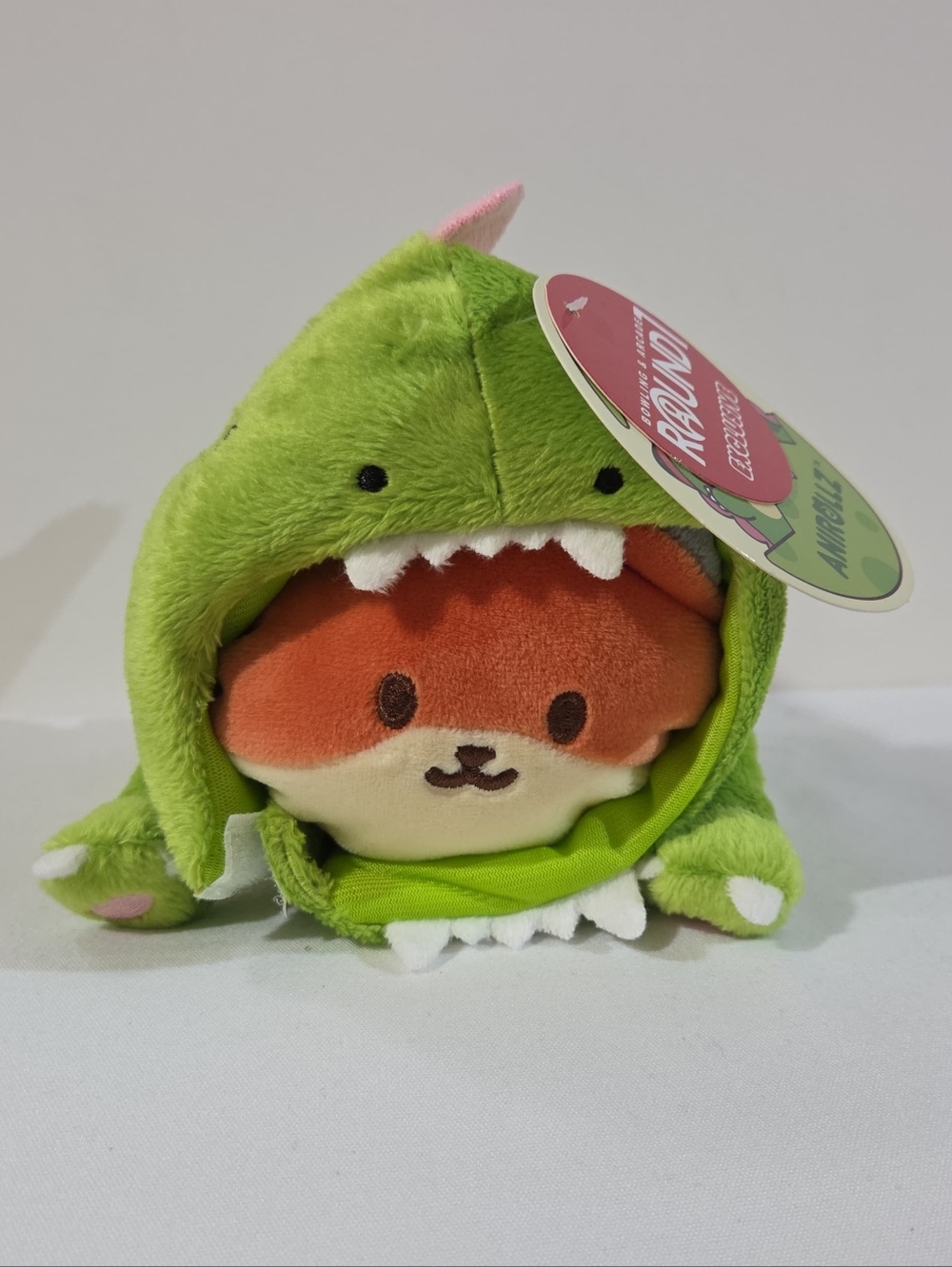 Anirollz Foxiroll dino onesie fox plush (small)